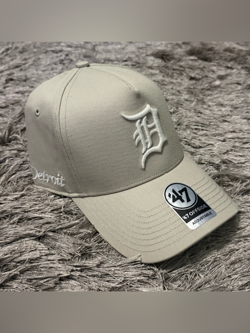 '47 Brand MLB Detroit Tigers '47 Offside Adjustable SnapBack Hat (System Grey)